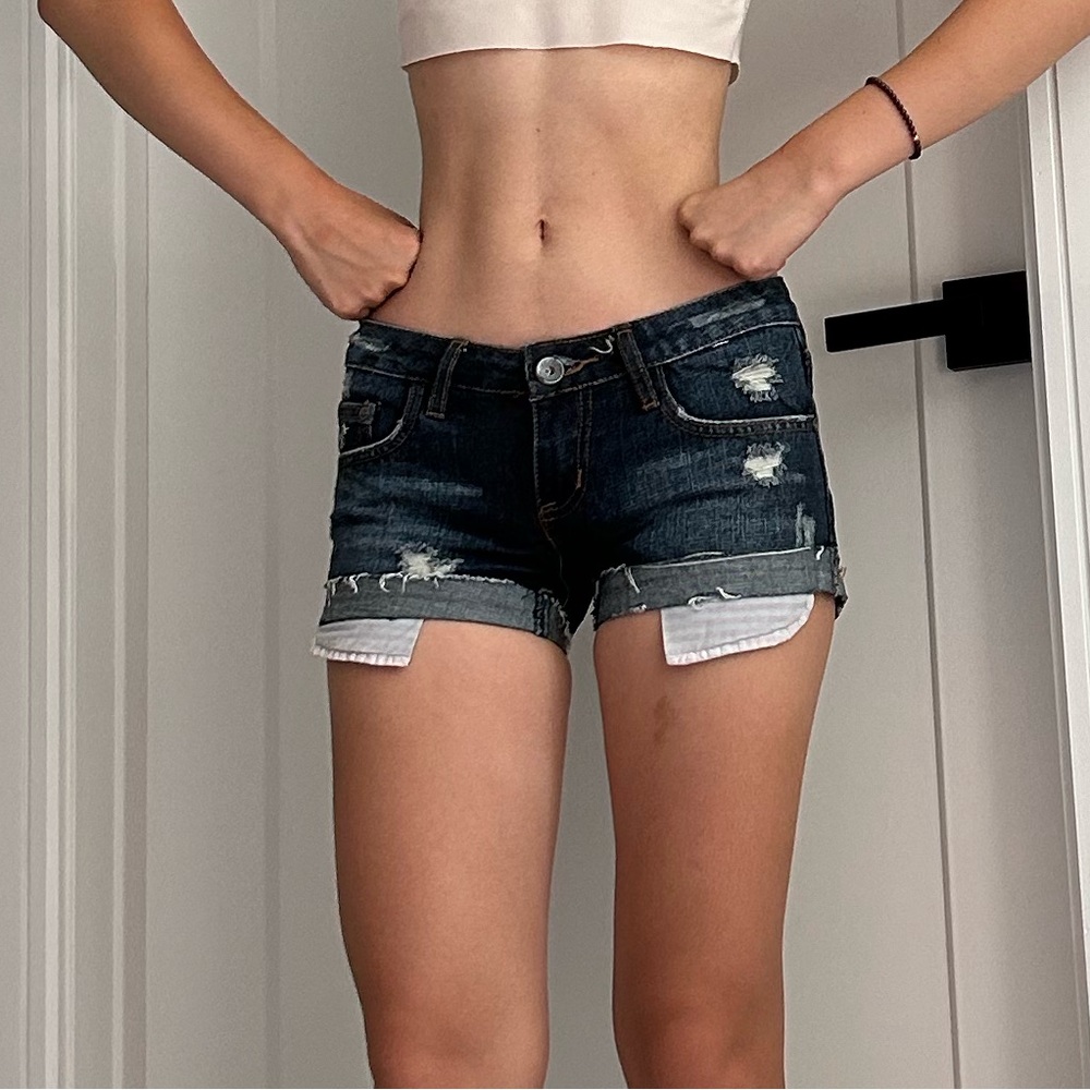 Fornarina jean shorts hotie shorts Italian designer brand